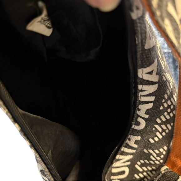 $10 (ππΌππ πΎππΌππΎπ)Kaliko Stylish Black and Orange Punta Cana Tote Bag - Picture 6 of 6